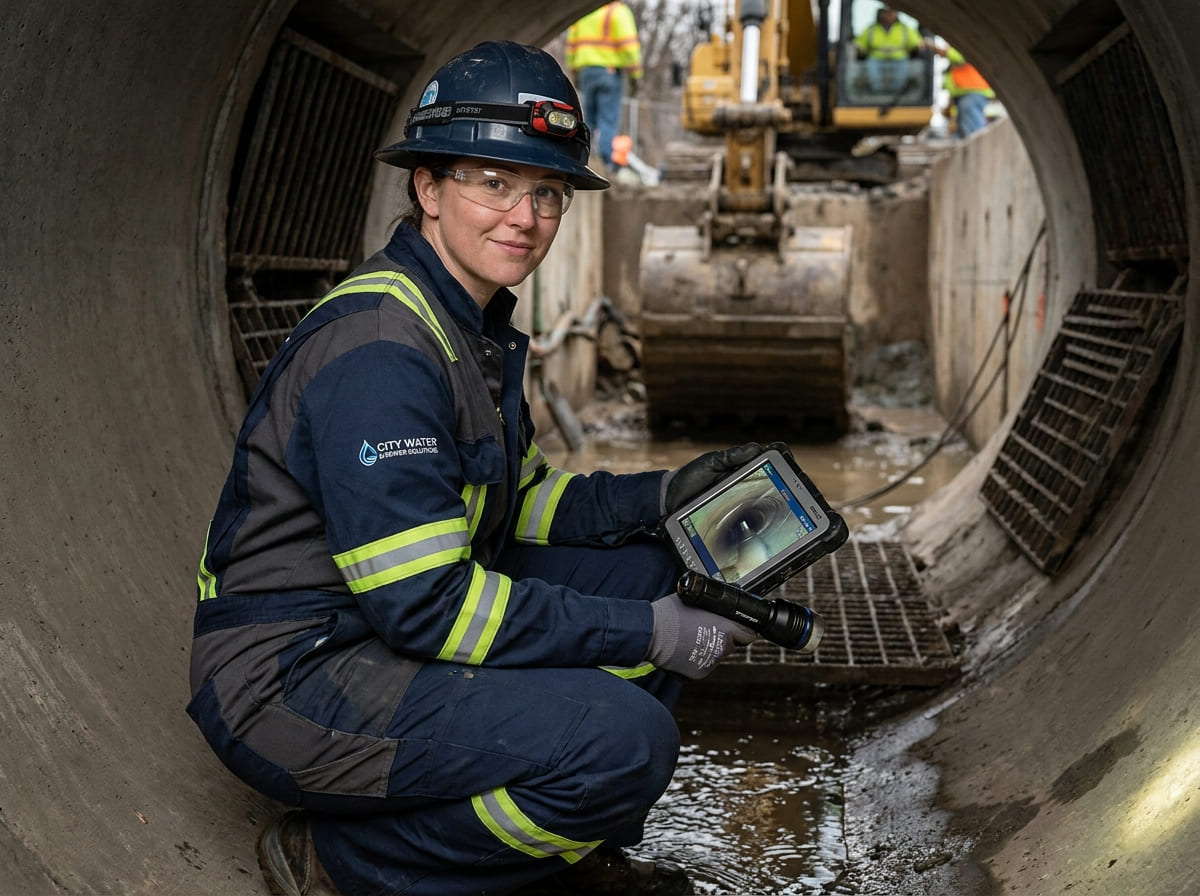 Sewer Line Inspection & Replacement in Madisonville